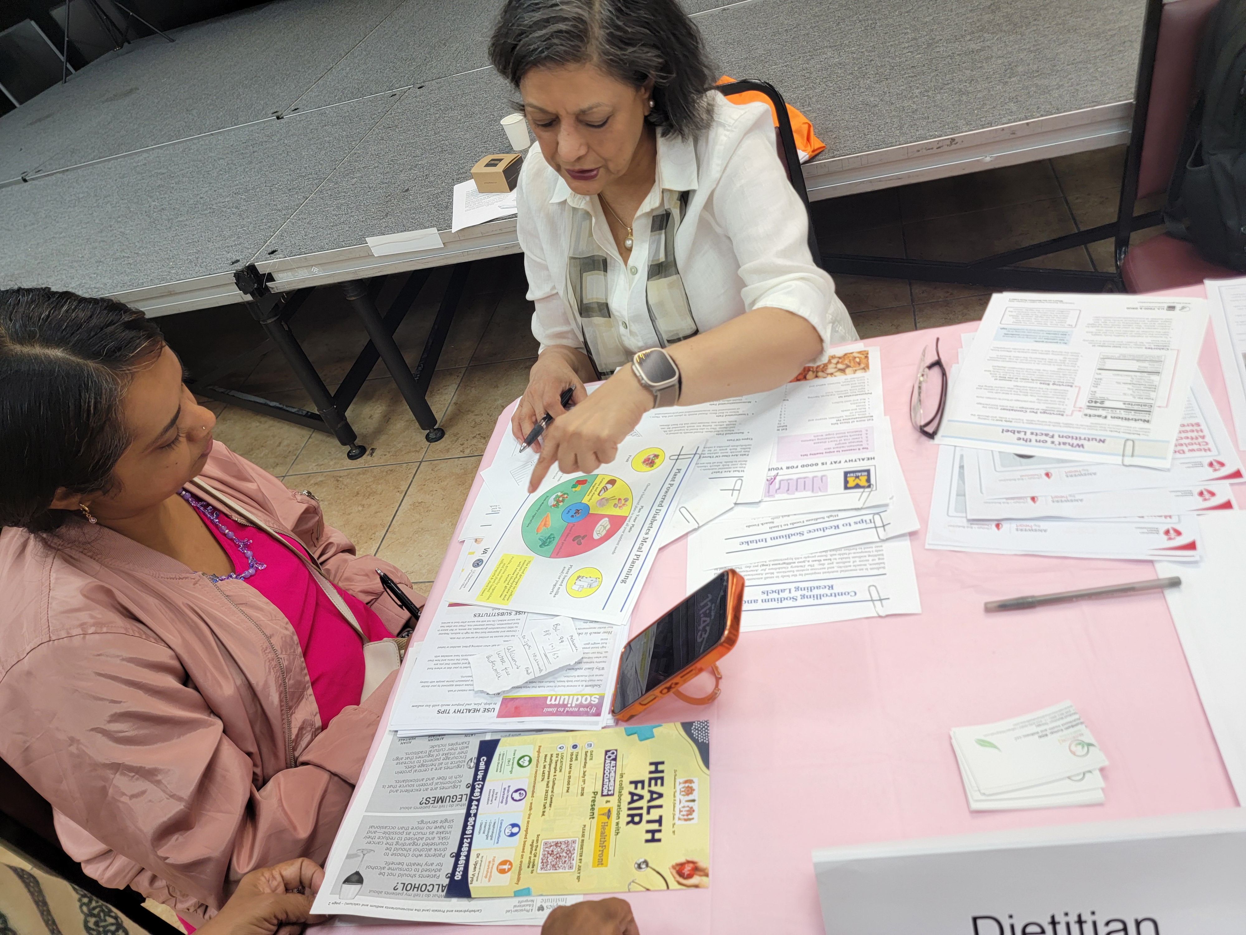 July 11 SV Temple Health Fair photo